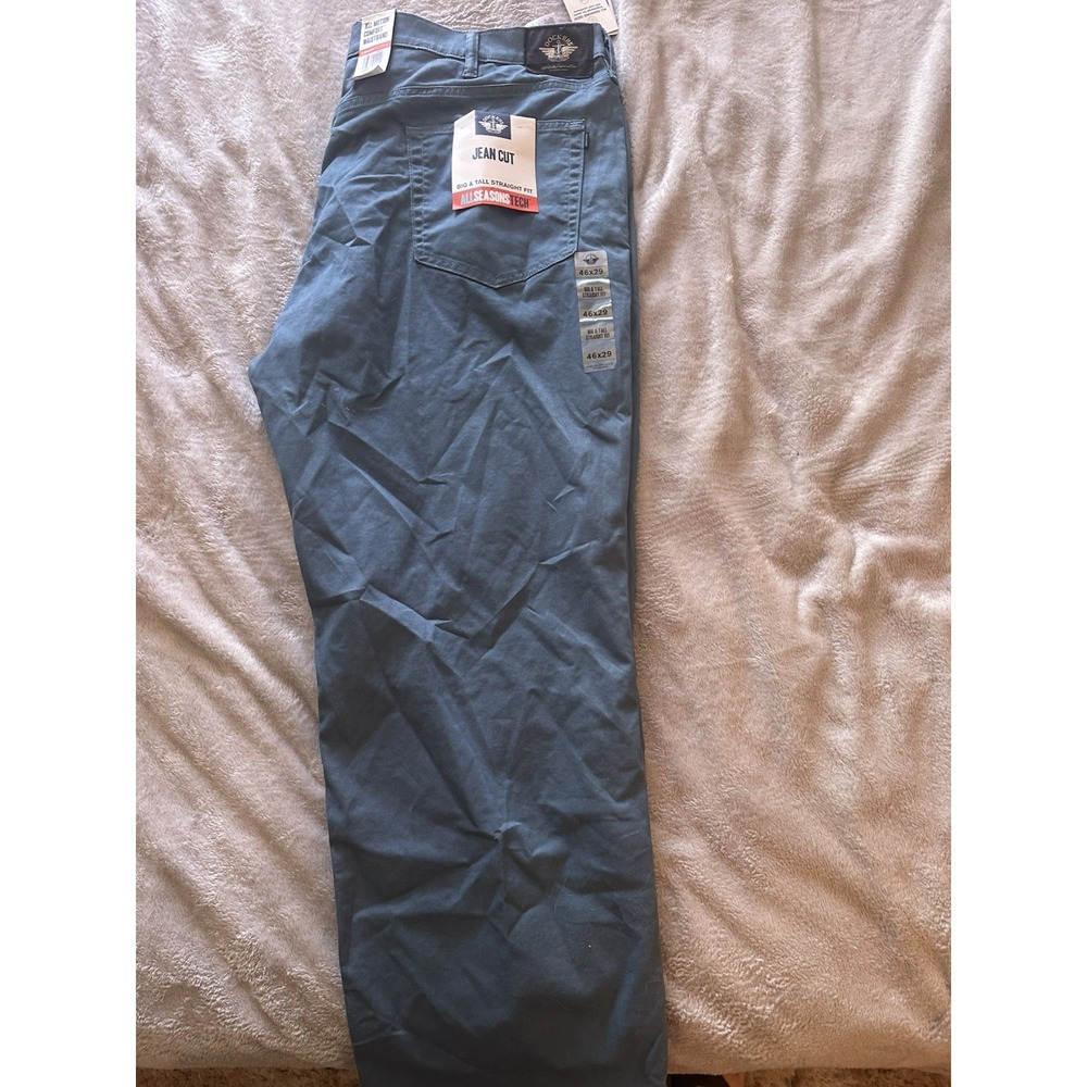 Dockers Cut Big & Tall Straight Fit All Seasons Tech Pants 46x29